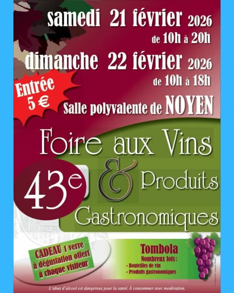 Foire aux vins et gastronomie - Noyen sur Sarthe 2026 - Spania Delice