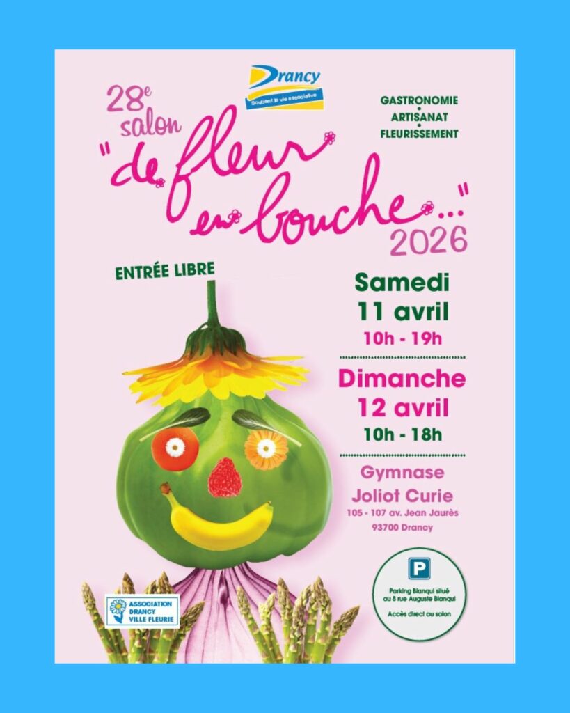 Fleur en bouche Drancy 11 - 12 avril 26 - Spania Delice